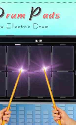 Electro Music Drum Pads: Real Drums Music Game 3