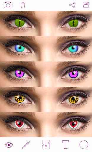 Eye Color Cambiador de ojos 1
