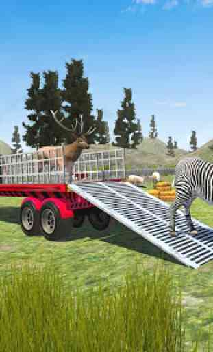 Farm Animal Transport Truck Driving Games 2