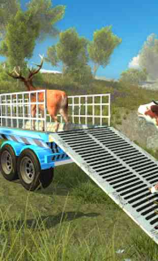 Farm Animal Transport Truck Driving Games 3
