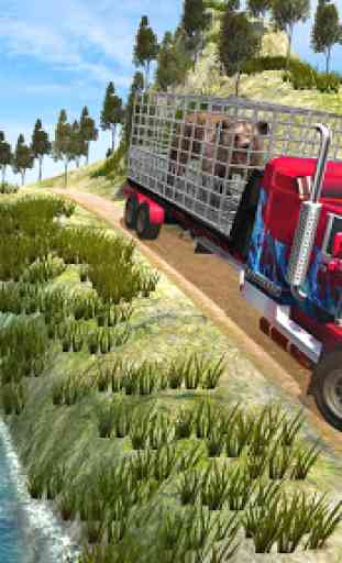 Farm Animal Transport Truck Driving Games 4