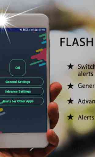 Flash automático en llamada y SMS y antorcha LED. 2