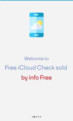 Free Icloud Check sold by Info 1