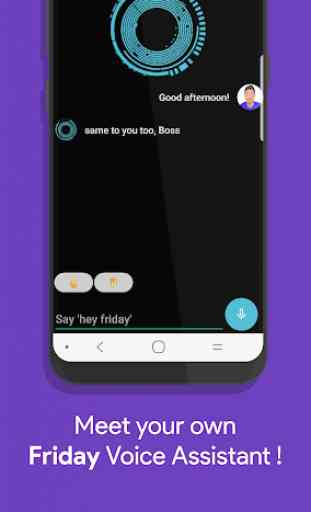 Friday: Smart Personal Assistant 1