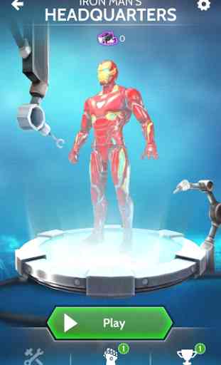 Hero Vision Iron Man AR Experiencia 1