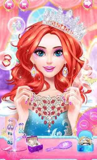Juego de vestir y maquillaje : princesas 2