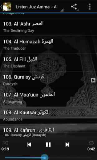 Juz Amma MP3 - Ahmad Saud 1