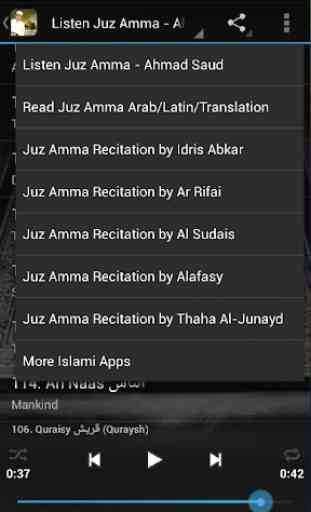 Juz Amma MP3 - Ahmad Saud 4