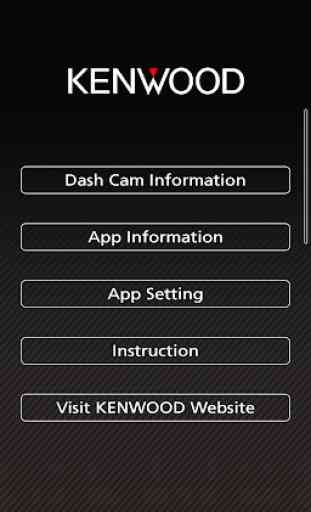 KENWOOD DASH CAM MANAGER 4
