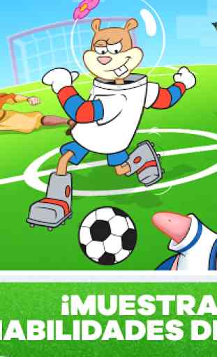 Liga de Fútbol Nickelodeon - Bob Esponja Marca Gol 2