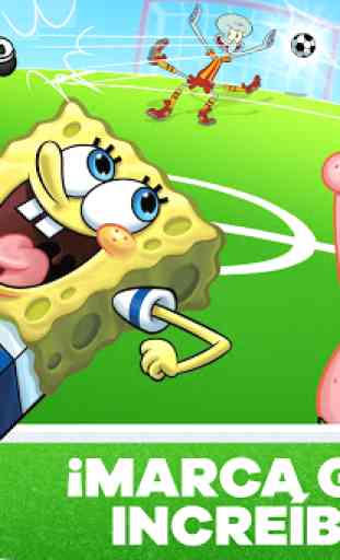 Liga de Fútbol Nickelodeon - Bob Esponja Marca Gol 3