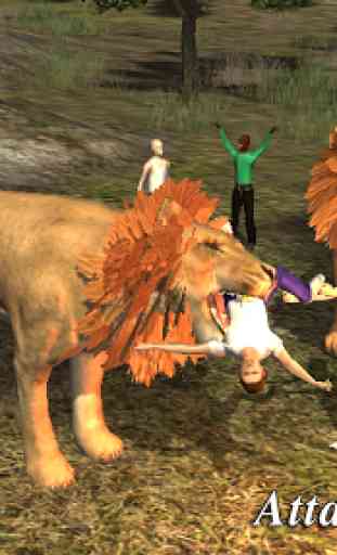 Lion Attack 3D Simulator 1