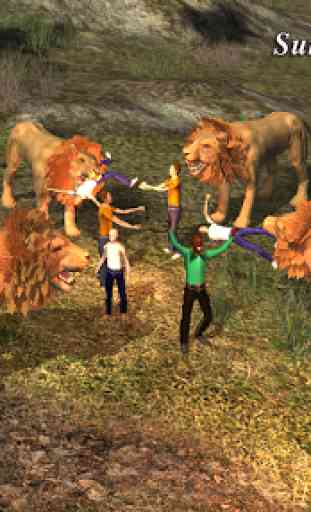 Lion Attack 3D Simulator 2