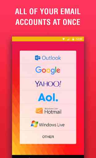 Lite Mail – Correo rápido para AOL, Gmail, Orange 1