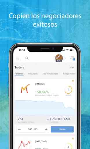 LiteForex trading móvil 2
