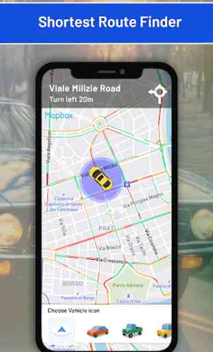 Mapa de Street View: planificador de rutas de voz 3