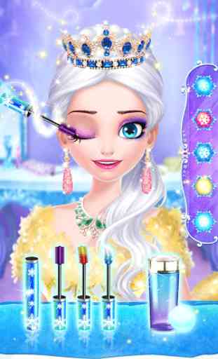 Maquillaje Princesa De Hielo 2