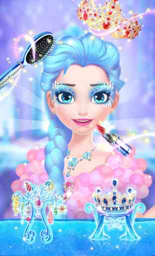 Maquillaje Princesa De Hielo 4
