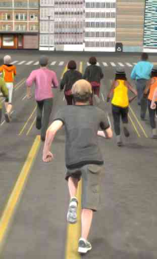 Marathon Race Simulator 3D: juego de correr 1