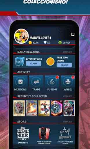 MARVEL Collect! de Topps 4