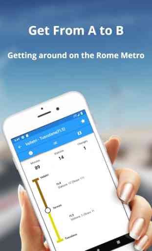Metro de Roma - Planificador de rutas y mapas 2
