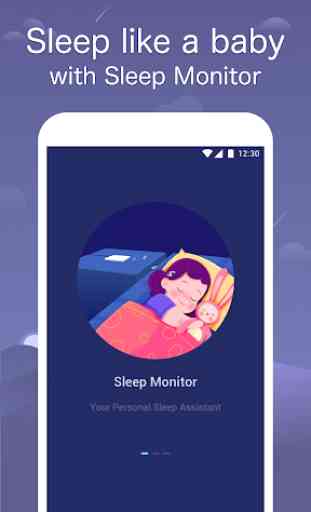 Monitor de sueño: ciclo de sueño, análisis, música 1