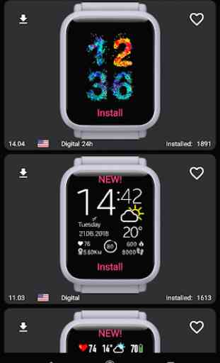 My WatchFace [Free] for Amazfit Bip 2