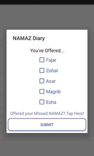 NAMAZ Diary 3