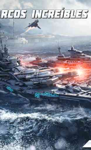 Pacific Warships: Guerra naval y batallas en mar 1