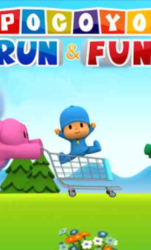 Pocoyo Run & Fun: carreras de dibujos animados  1