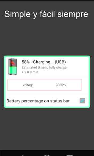 Porcentaje exacto de la batería 3