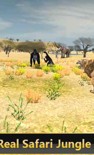 Safari león salvaje simulador 3d 4