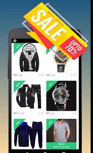 SALE - Aplicación barata de compras de ropa 3