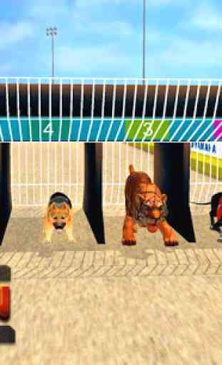 Salvaje león carreras simulador 3D 2