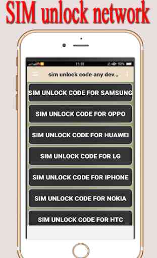 Sim Unlock Code Any Device 1
