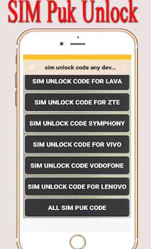 Sim Unlock Code Any Device 3