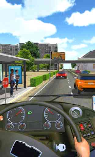 simulador de autobús 2018: conducción en ciudad 2