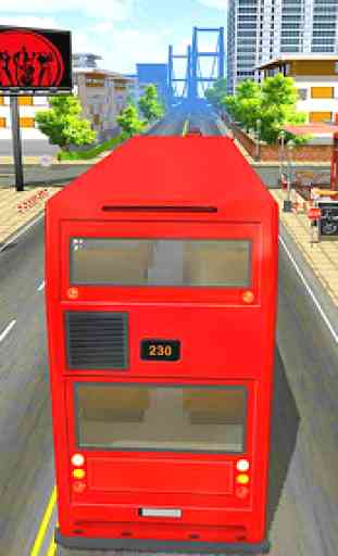 simulador de autobús 2018: conducción en ciudad 3