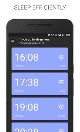Sleep Time - Cycle Alarm Timer 1
