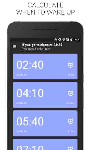 Sleep Time - Cycle Alarm Timer 2