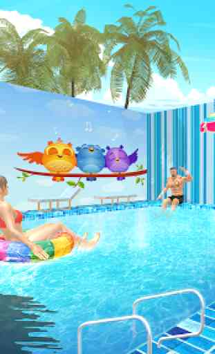 Slide parques acuáticos Extreme Ride:parque de 3D 2