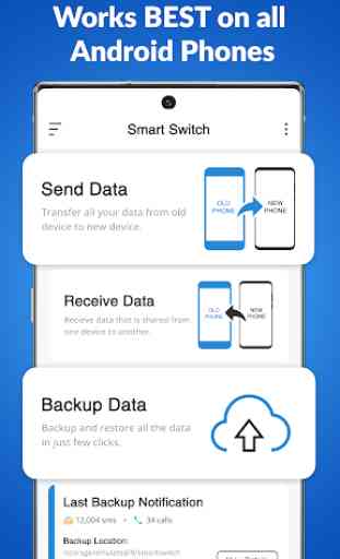 Smart Switch Mobile: copia de seguridad del 1