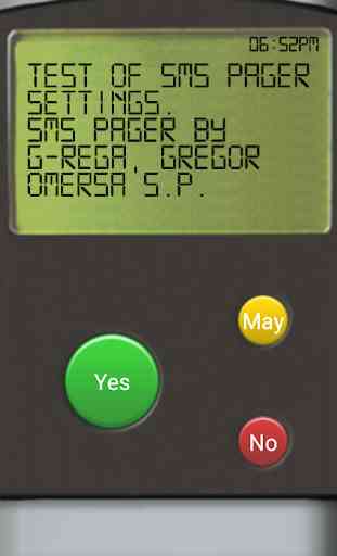 SMS Pager DEMO 1