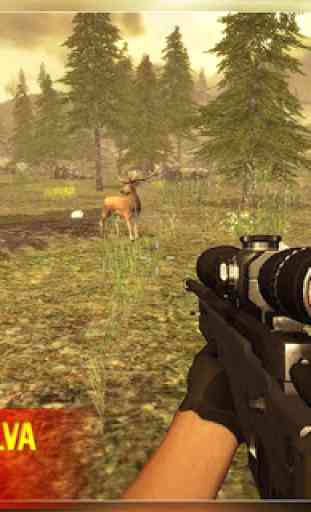 Sniper de Caza de Animales 2017 -Jungle Safari Gun 2