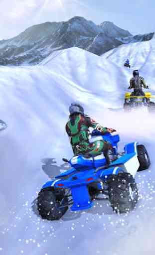 snow mountain atv quad juego de carreras de bicicl 4