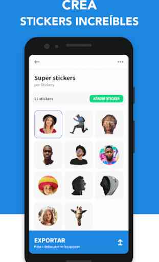 Stickery - Sticker maker para WhatsApp y Telegram 1