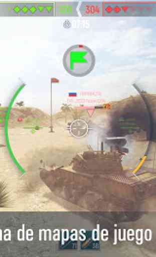 Tank Force: Juego de tanques en 3D 2