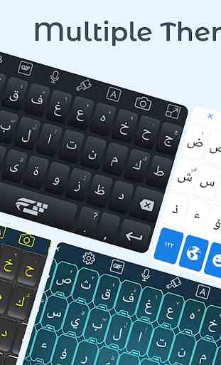 Teclado árabe: fuentes, emojis, GIF y foto 2020 3