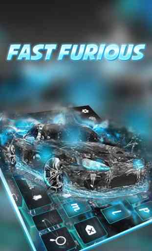 Tema Fast Furious Keyboard 3