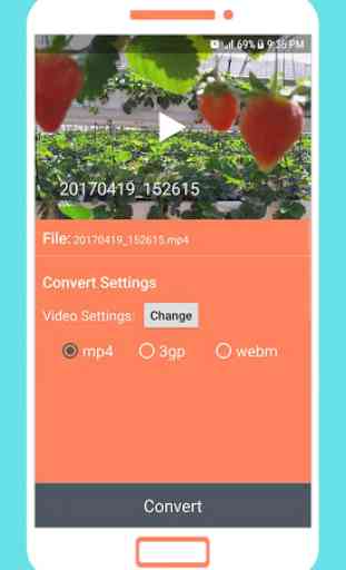 To mp4 3gp webm Video Converter app 2
